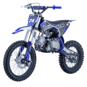 Trailmaster TM24 125cc Dirt Bike, Semi-Automatic, Single Cylinder, 4-Stroke, Air Cooled, Kick Start & Electric Start