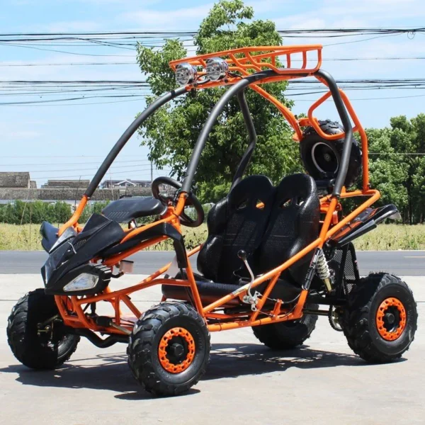 RPS DF125GKS 125cc Go-Kart, Automatic with Reverse, 4-Stroke, Air-Cooled Single Cylinder