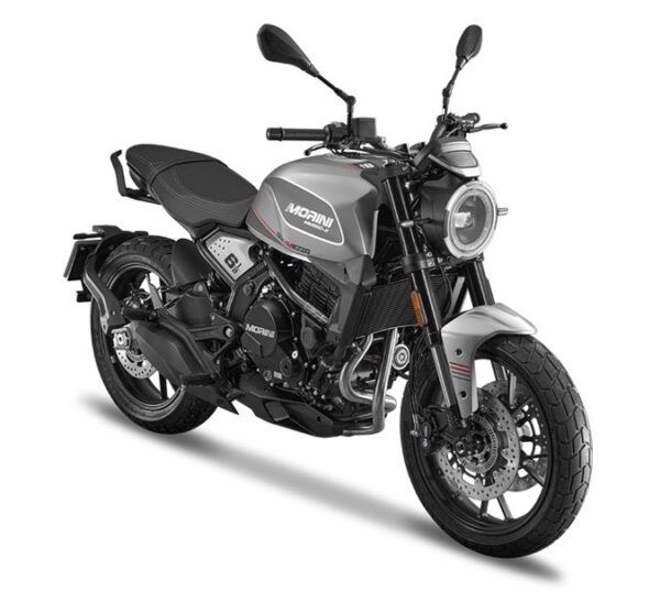 Moto Morini SEIEMMEZZO STR 650 Motorcycle, 649cc Liquid-Cooled Engine, 6-Speed Transmission, 5” Color TFT Display