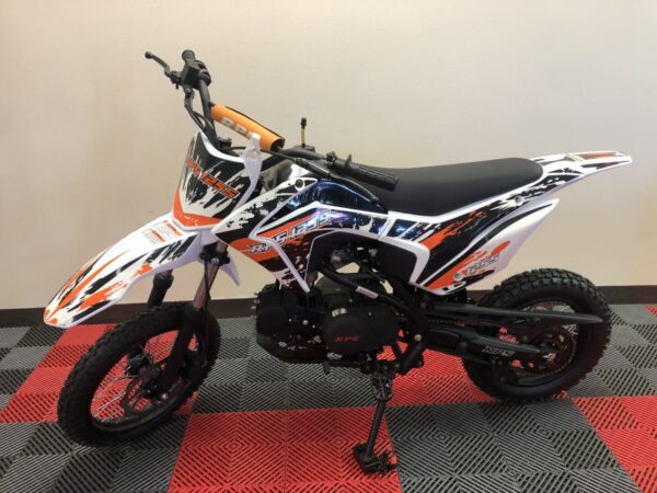 RPS 125S Off-Road Dirt Bike, Manual Transmission, 4-Stroke, Single Cylinder, Air Cooled