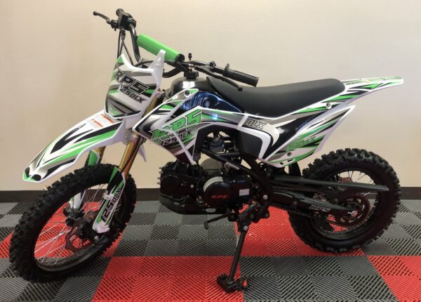 NEW RPS 125 DLX Off-Road Dirt Bike, 4-Stroke Single Cylinder, Air-Cooled, Kick Start