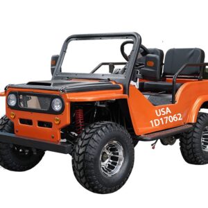 Vitacci Jeep GR-2 125cc, 3-speed with reverse, windshield, Electric Start, Seat Height 23.62 inch