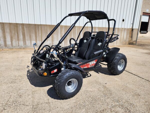 Trailmaster 200XRS Full-Size Go-Kart Buggy, Youth & Adult (Ages 13+), Automatic CTV with Reverse, 4-Stroke, Single Cylinder, Air Cooled