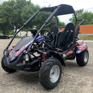 Trailmaster Blazer i200R Electric Go-Kart, 48V Lithium Battery, Fully Automatic with Reverse, LED Headlight