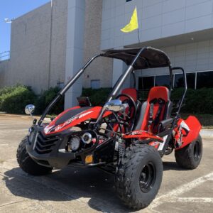 Trailmaster Blazer i2k Electric Off-Road Go-Kart, For Teens & Adults, 60V 30Ah Lithium Batteries, Dual A-Arm Suspension, Digital LED Monitor
