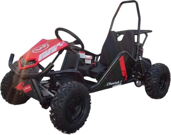 TrailMaster Cheetah 3 80cc Go-Kart, 4-Stroke, Single Cylinder, Air Cooled, Pull Start