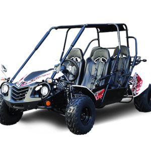 TrailMaster Blazer4 200X Off-Road 4-Seater Go-Kart, Adult Buggy with High Back Seats & Race-Style Harness