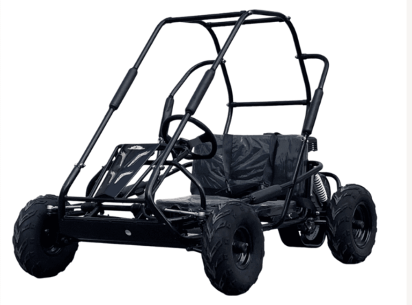 Trailmaster Mid XRS Mid-Size Go-Kart, 196cc Engine, Bench Seat, Ideal for Kids Ages 10-14, Great Starter Kart (No Reverse)