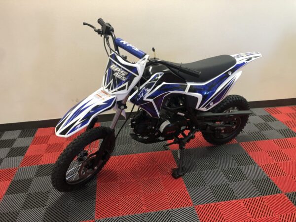 RPS 110S Off Road Dirt Bike, 4-Stroke, Single Cylinder, Air Cooled, 30-inch seat height