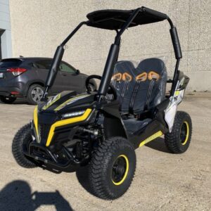 Trailmaster Cheetah i6 Electric Kids Off-Road Go-Kart, 3 Speeds with Reverse, 48V 20Ah Battery Pack
