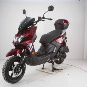 Vitacci Fighter Pro 150cc Scooter, CVT Automatic, GY6 4-Stroke Engine, Air-Cooled, 30.7” Seat Height