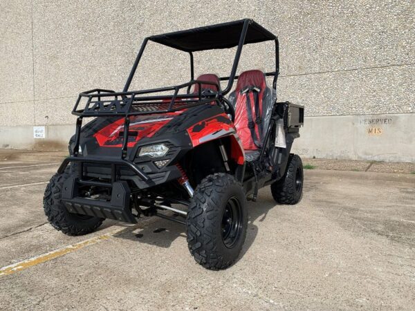 Trailmaster Challenger 200U UTV, 168.9cc Engine, Automatic CVT with Reverse, 4-Stroke, Single Cylinder, Air Cooled